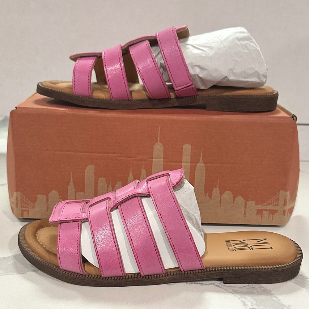 Women’s Miz Mooz  Pink Strappy Sandals Size 9